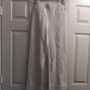 Simply Noelle White size (4-6) Stretch Wide Leg Pants